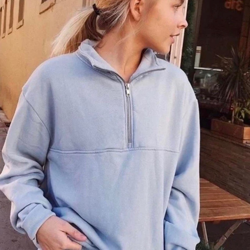 Brandy Melville Quarter Zip